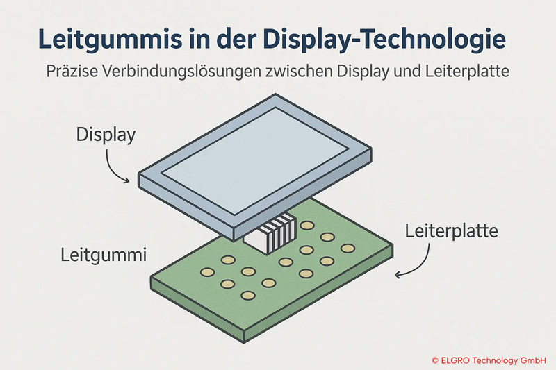 Leitgummis in der Display-Technologie